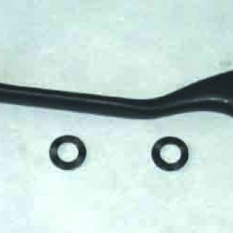 Levier embrayage seul noir forgé