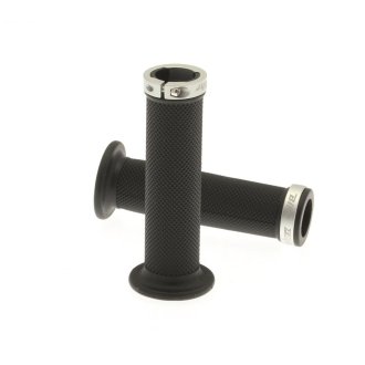 Poignée factory BIHR "lock-on" bague Argent