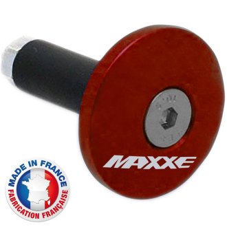 Embout de Guidon Diam 12/14mm Rouge