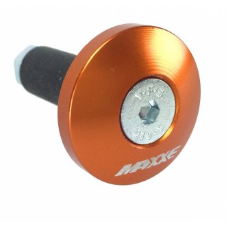 Embout de Guidon Diam 12/14mm Orange