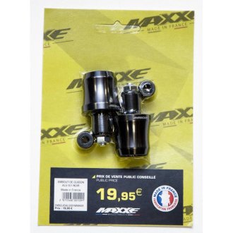 Embout de guidon Alu 001 Maxxe Noir