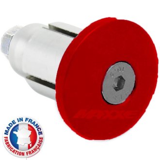 Embout de guidon diam 14/18 mm Maxxe Rouge