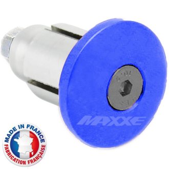 Embout de guidon diam 14/18 mm Maxxe Bleu