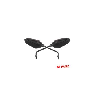 2 rétros Arrow homologués CE Maxxe noir 