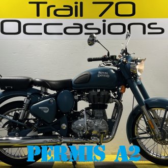 500 ROYAL ENFIELD   CLASSIC  BLUE SQUADRON