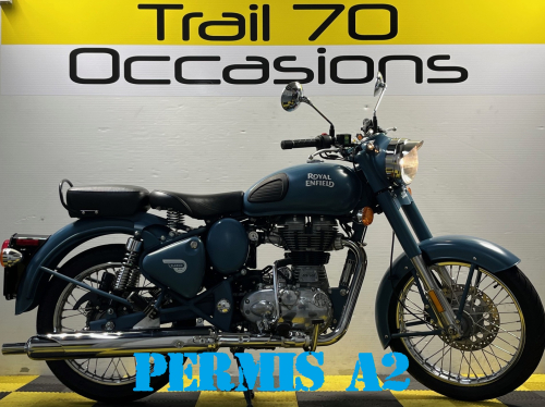 500 ROYAL ENFIELD   CLASSIC  BLUE SQUADRON